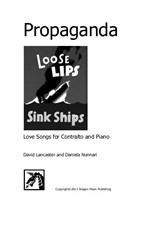 Propaganda - Two Songs for Contralto and Piano